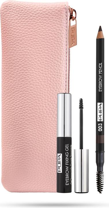 Image du produit Pupa Milano Kit Essential pour Sourcils Dark Brown (Dark Brown)