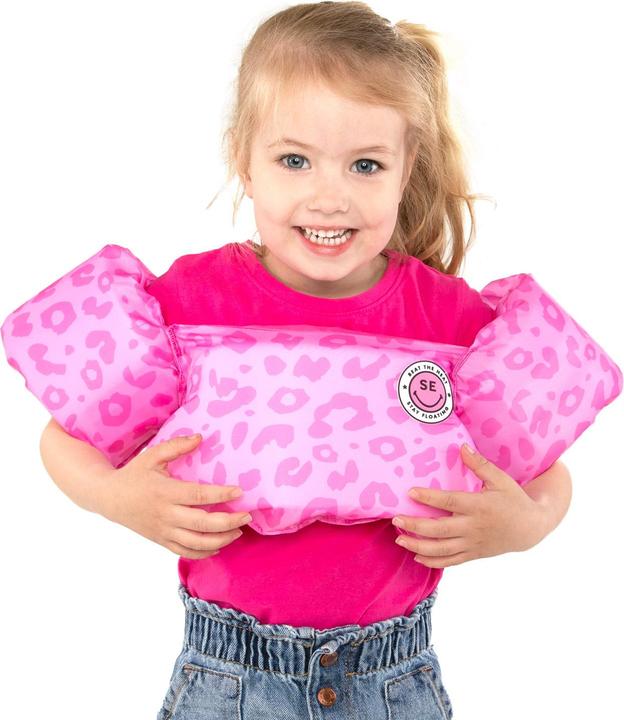 Image du produit Swim Essentials Bouée sangle 2-6 ans Léopard Rose
