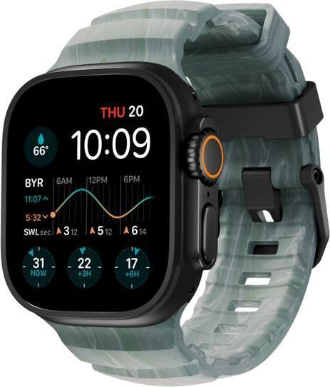 Produktbild Nomad Rocky Point Band 46mm/49mm Sierra Stone Black (FKM-Fluorelastomer, Titan Grad 5)