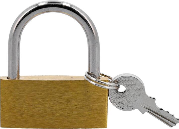Actual product image Toya Padlock 50 mm brass