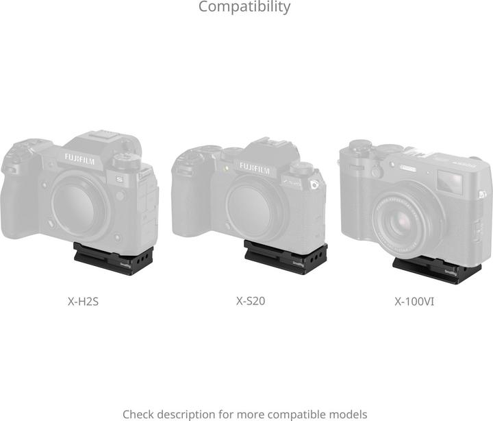 Image du produit SmallRig Arca-Swiss Montageplatte für AirTag für FUJIFILM