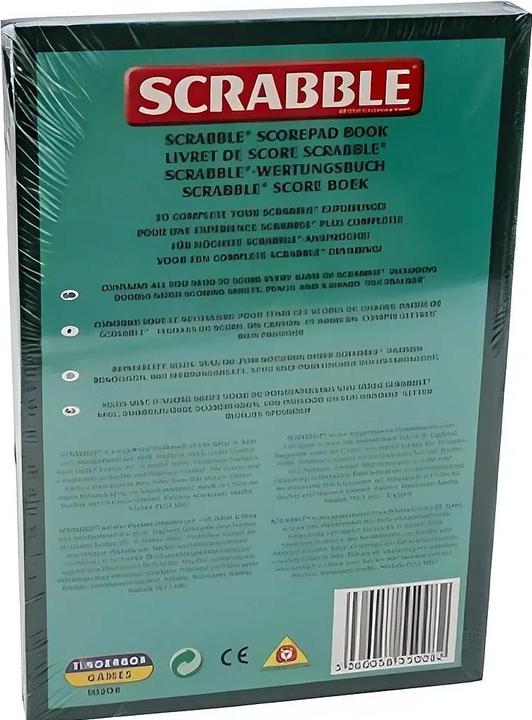 Actual product image Piatnik PIA50082 - Scrabble - Scoring book with pen (German, 2 - 4 Players)
