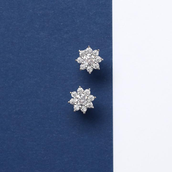 Produktbild Morellato Tesori SAIW187 Recycled Silver Flower Stud Earrings (Silber 925)