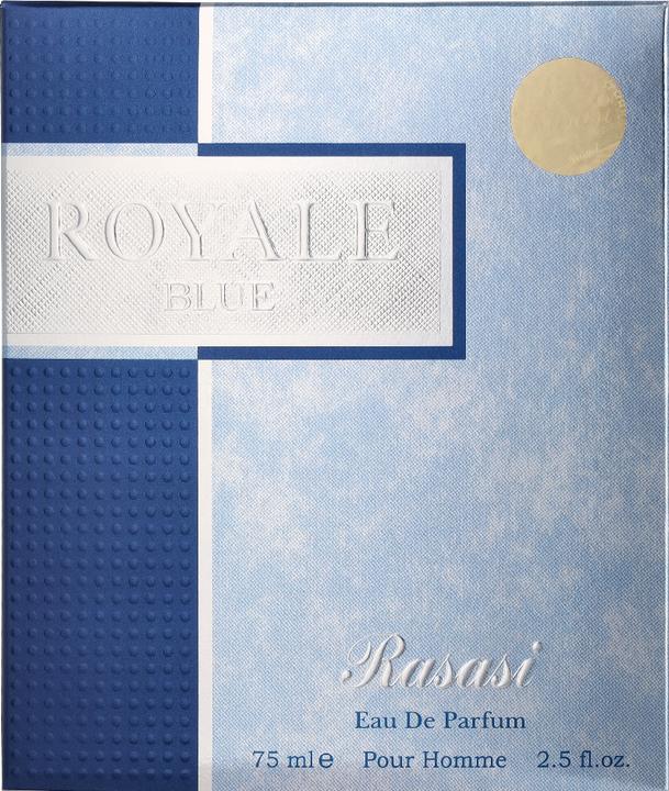 Actual product image Rasasi Royale Blue EDT M 75 ml (Eau de toilette, 75 ml)