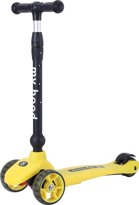 Produktbild Euro Play My Hood - Kick"n Ride Scooter - Yellow (505145)