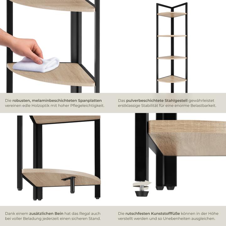 Immagine prodotto tectake Castlebar (30 x 30 x 150 cm)