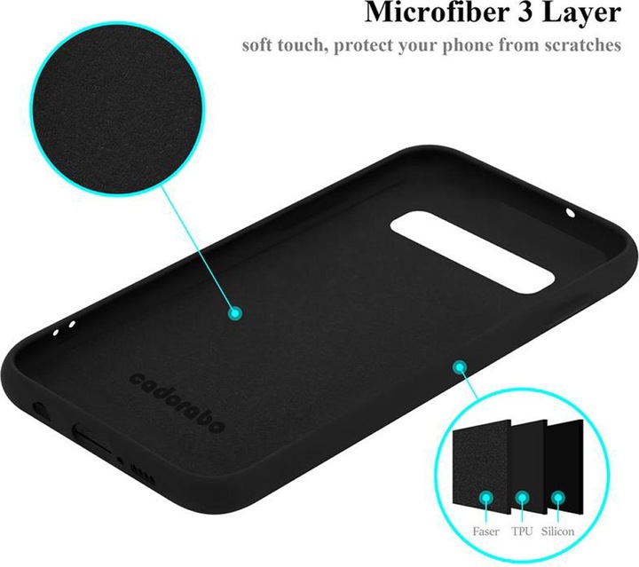 Produktbild Cadorabo TPU Liquid Silicone Case Cover (Samsung Galaxy S10)