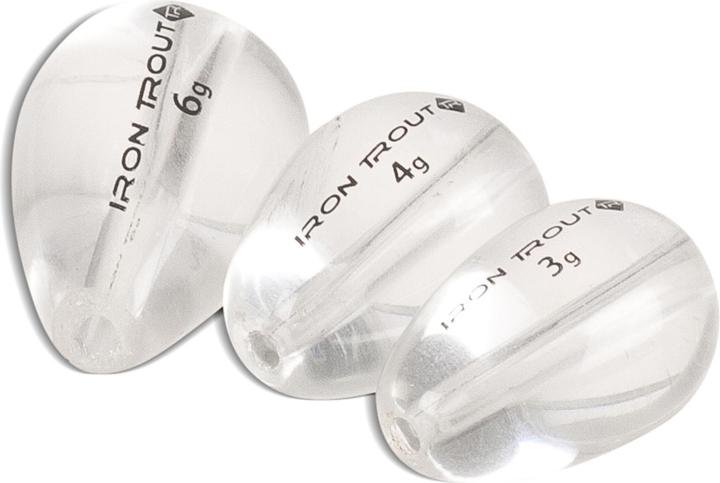 Image du produit Iron Trout T-Drop Ghost 6g 10 Stk.