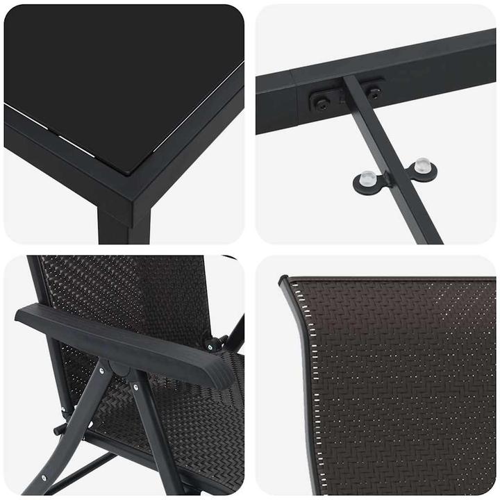 Actual product image vidaXL Folding chair