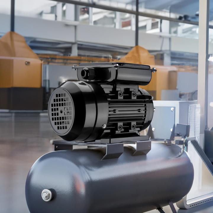 Actual product image Wiltec Elektromotor 1-phasig 4-polig Elektro Motor 1,1kW Einphasenmotor Motor