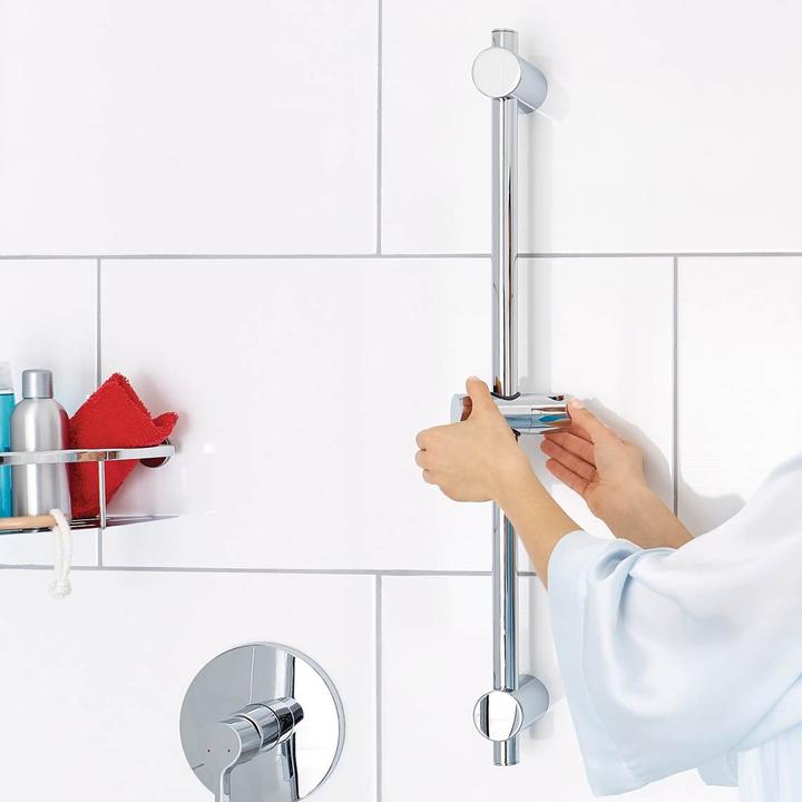Image du produit tesa Barre de douche SPAA avec solution adhésive sans perçage