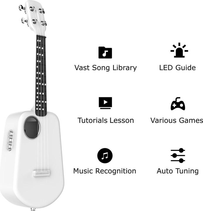 Image du produit Popu Music Ukulele Populele 2 Pro (Semi-acoustique)