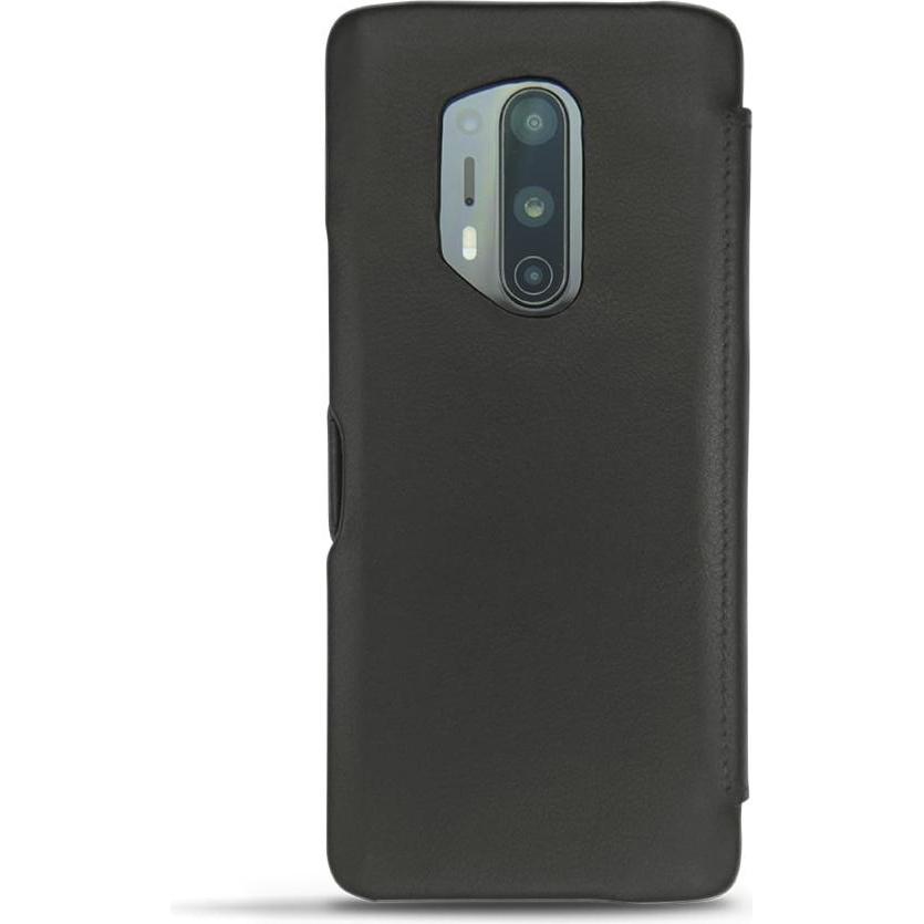 Thumbnail - Noreve Lederschutzhülle horizontal (OnePlus 8 Pro), Smartphone Hülle, Braun