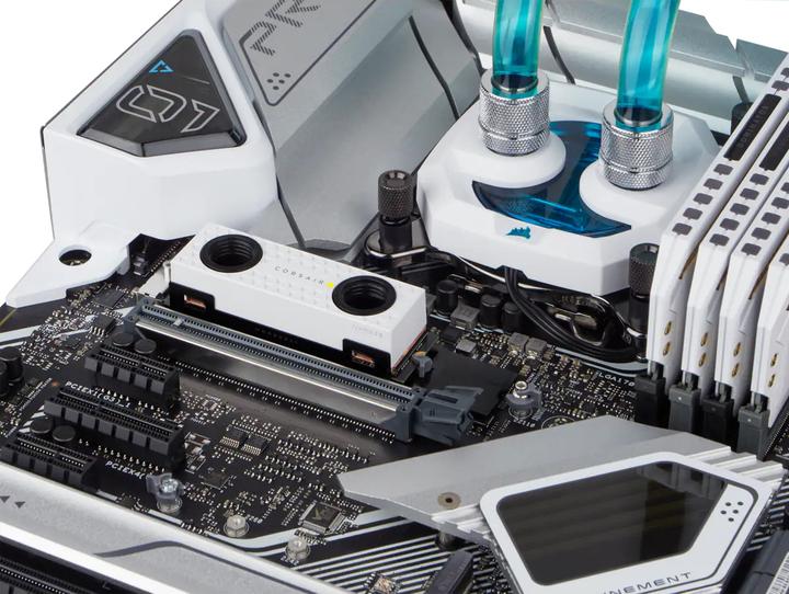 Immagine prodotto Corsair M.2 water block, XM2 2280 White