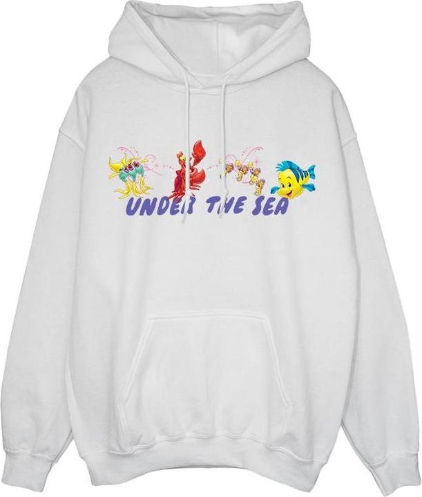 Actual product image Disney Womens/Ladies The Little Mermaid Under The Sea Hoodie (XXL)