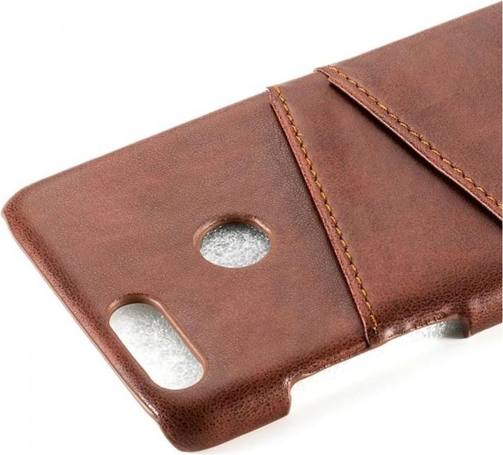 Produktbild Screenguard Honor View 20 CardCaddy Leder Backcase mit Kartenfächern (Honor View 20)