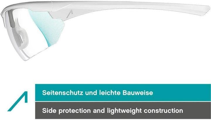 Image du produit Ace Schutzbrille Evo EN166 Weiss Transparent