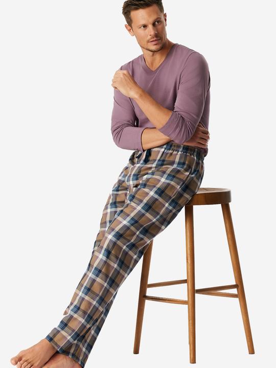 Produktbild Schiesser Pyjamahose Lange Webhose - Blend & Relax (56)