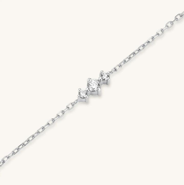 Image du produit Rosefield Halskette (Acier inoxydable, Rhodié)