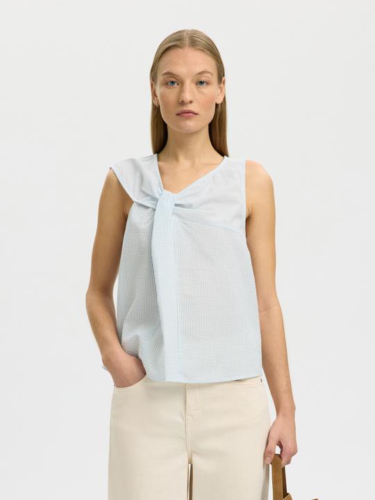 Actual product image Selected Seersucker Top (36)