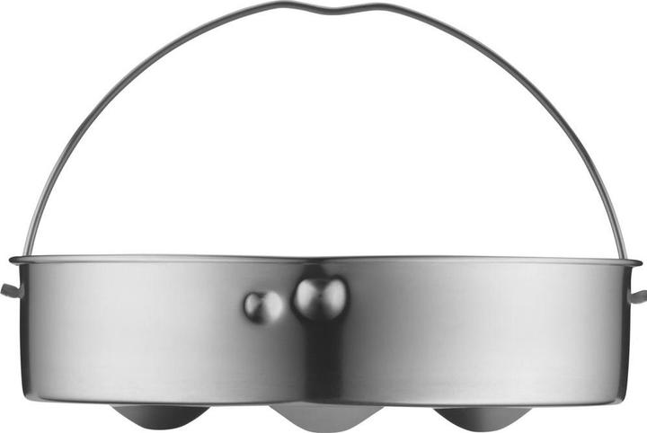 Produktbild WMF Dampfeinsatz 10cm Einsatz Siebeinsatz gelocht für Schnellkochtopf 3,0-8,5l (22 cm, Metall)