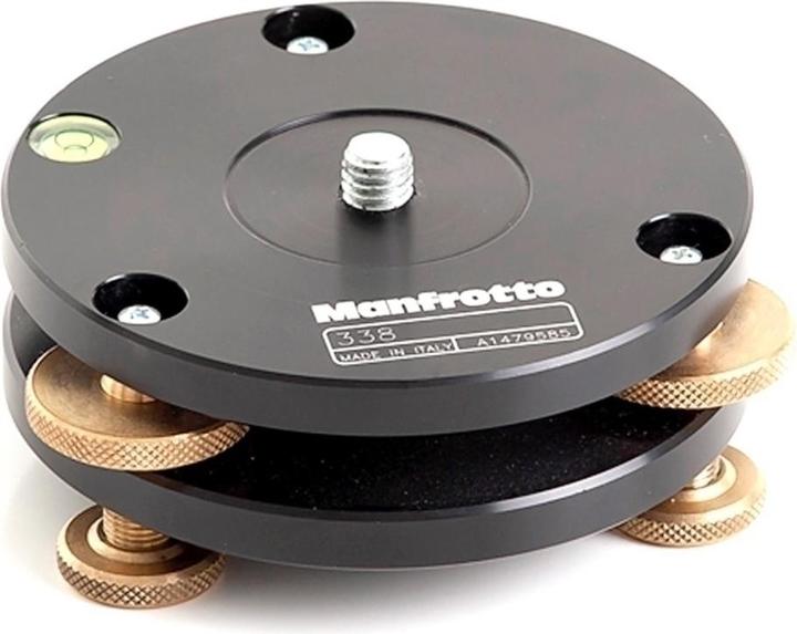 Immagine prodotto Manfrotto 338, Dispositivo di livellamento