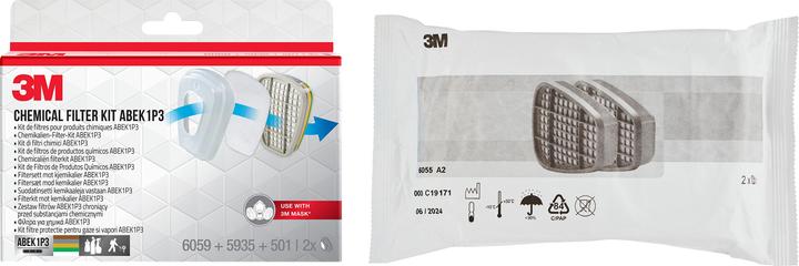 Produktbild 3M Ersatzfilter (ABEK1P3, 2 x)