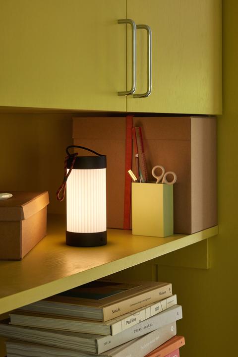 Image du produit Hübsch Camp Portable Lampe de table Black