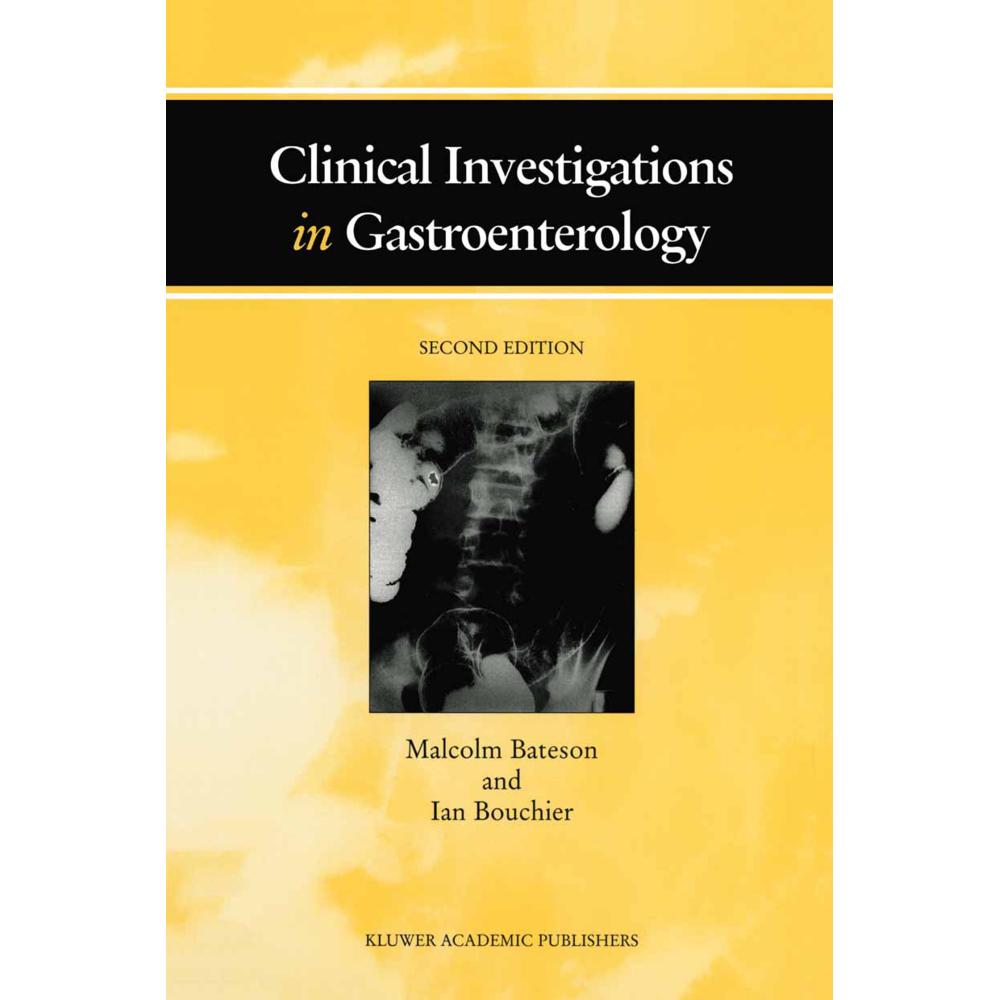 Clinical Investigations in Gastroenterology, Fachbücher