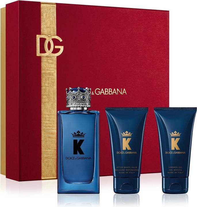 Actual product image Dolce & Gabbana K By Case 3 Pcs (Perfume set)