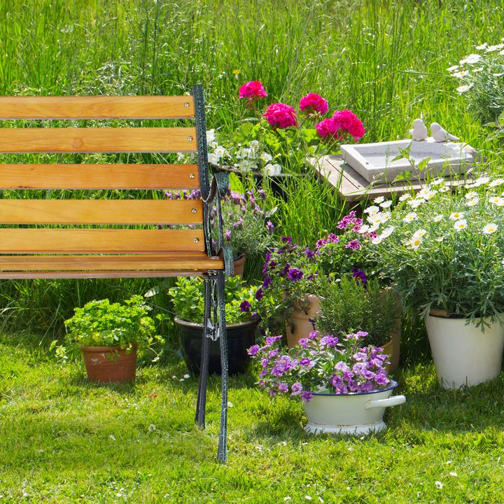 Produktbild Relaxdays Gartenbank