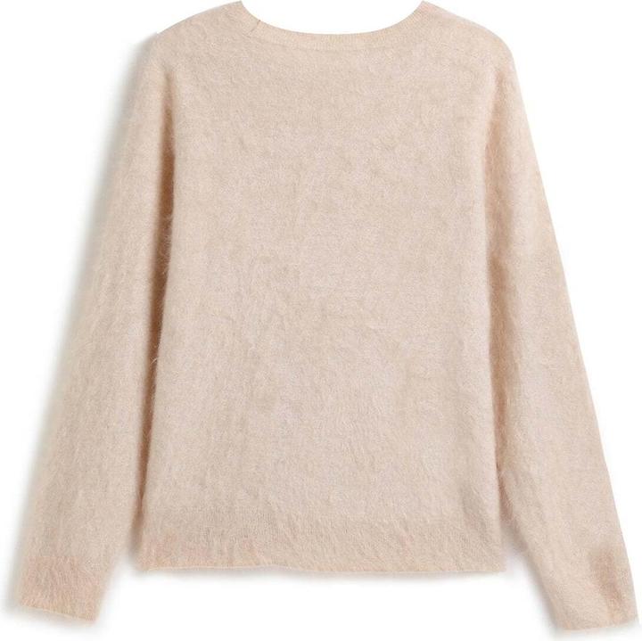 Produktbild Bellemere Pullover Brushed Silk Cashmere Crew-Neck Sweater (One Size)