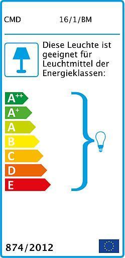 Energie-Label CMD Aqua Marco (E27, IP44)