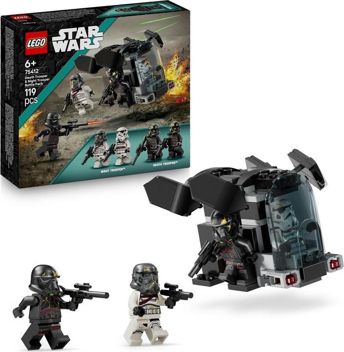 Produktbild LEGO 75412 Todestruppler & Nachttruppler Battle Pack (75412, LEGO Star Wars)