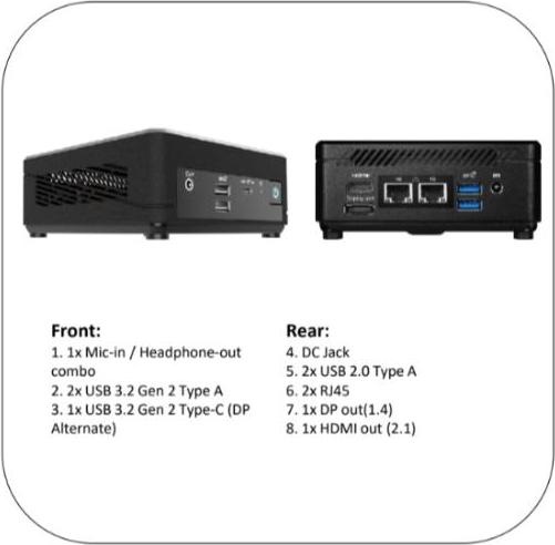 Immagine prodotto MSI CUBI 5 12M-002BEU (Intel Core i5-1235U)