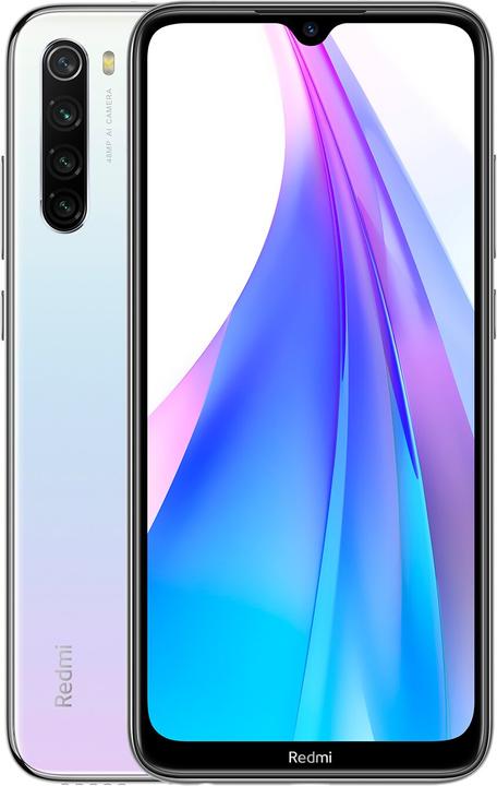 Produktbild Xiaomi Redmi Note 8T (64 GB, Moonlight White, 6.30", Dual SIM + SD, 4G)