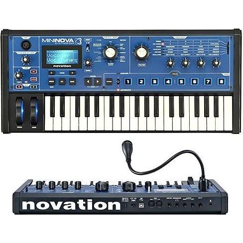 novation MiniNova (Keyboard), MIDI Controller, Blau