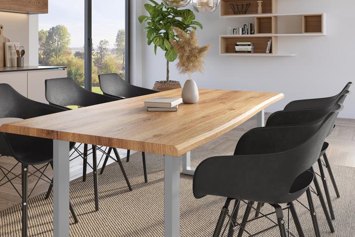 Image du produit SAM JULIUS Baumkante massiv Mdf (180 x 90 x 77 cm)