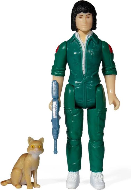 Immagine prodotto Super7 Aliens ReAction Action Figure Wave 3 Ripley con Jonesy 10 cm
