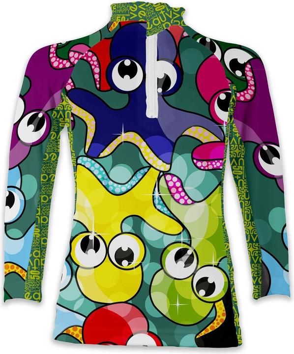 Image du produit Uvea Maillot de bain UV enfant bras Biarritz la mer monte (68, 74)