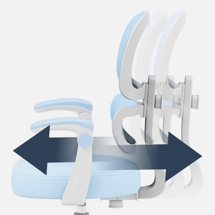 Actual product image Mark Adler Ergonomischer Kinderstuhl Junior 4.4 Blau (42 - 54 cm)