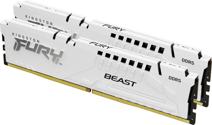 Actual product image Kingston D5 32GB 5200-36 Beast EXPO wh K2 KFY AMD EXPO (2 x 16GB, 5200 MHz, DDR5 RAM, DIMM)