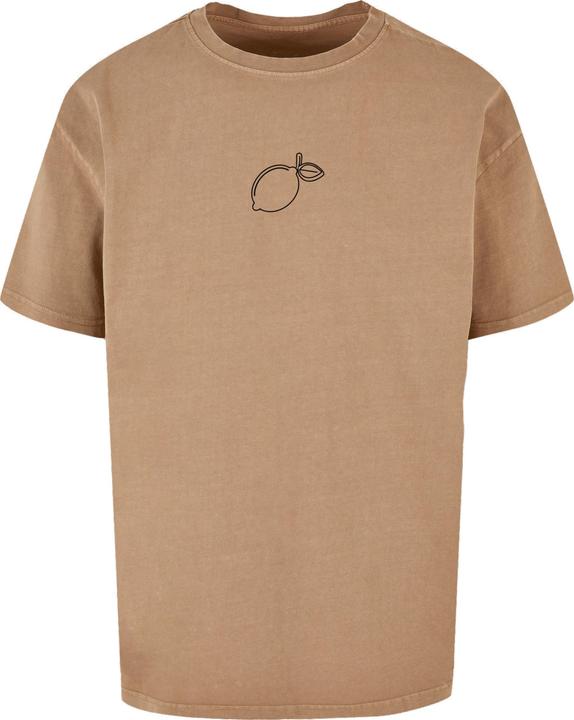Produktbild Merchcode Summer - Lemon Acid Washed Oversize Tee - 171073 (XS)