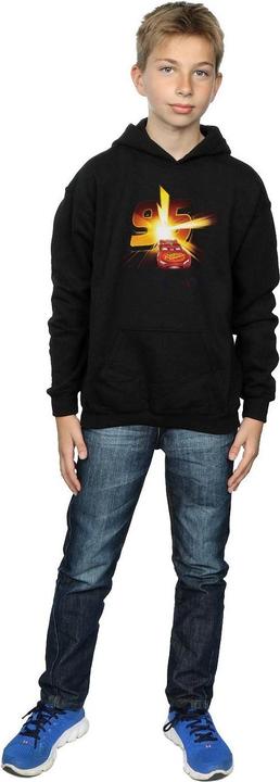 Produktbild Disney Cars Lightning McQueen Burst Kapuzenpullover Jungen (140, 146)