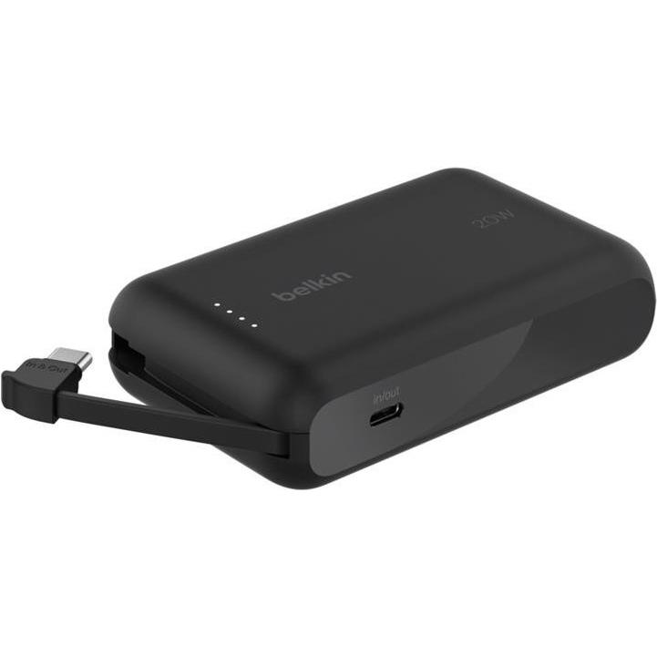 Belkin BoostCharge (10000 mAh, 20 W, 36 Wh), Powerbank, Schwarz