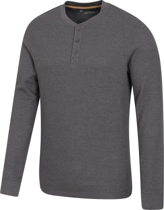 Produktbild Mountain Warehouse Selby Waffel Henley TShirt (L)