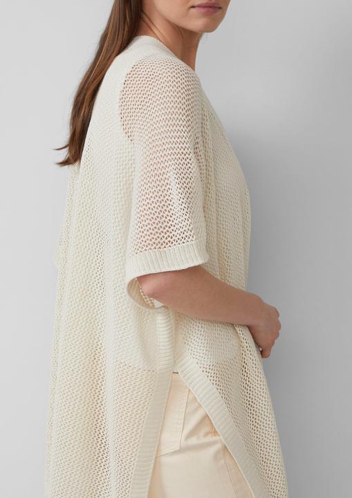 Produktbild s.Oliver Indoor-Poncho Leichter Strickponcho (One Size)