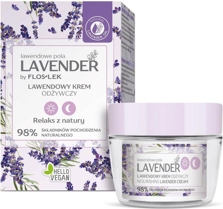 Actual product image Floslek Lavender lavender nourishing day and night cream 50ml (50 ml, Day cream)