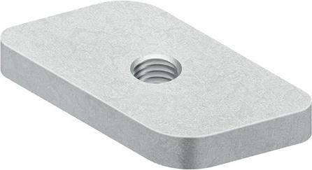 Niedax NIE GSM408E3 Sliding nut without cyl. head thread M8 height 6mm (M8)
