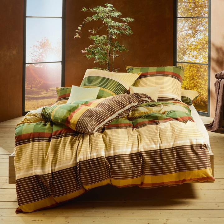 Immagine prodotto Erwin Müller Biancheria da letto Mix & Match "Check (Copripiumino, 80x80 cm, 200x200 cm)